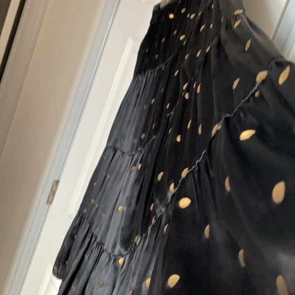 Skirt 100% silk size 6 Ralph Lauren black label - Picture 2 of 5